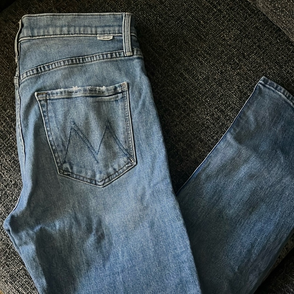 Mother Tomcat Ankle Jeans